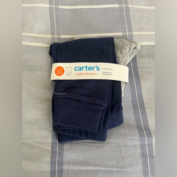 2 pack Carter Jogger pants size 6M NWT
Navy & Grey - Picture 1 of 2